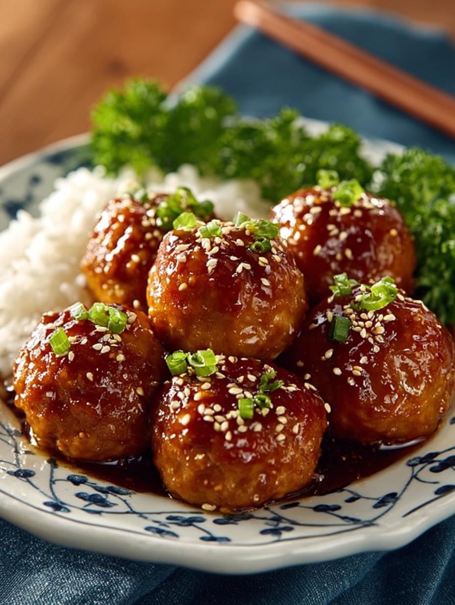 Pineapple Teriyaki Meatballs: 5 Irresistible Flavors - Pineapple Teriyaki Meatballs - additional detail