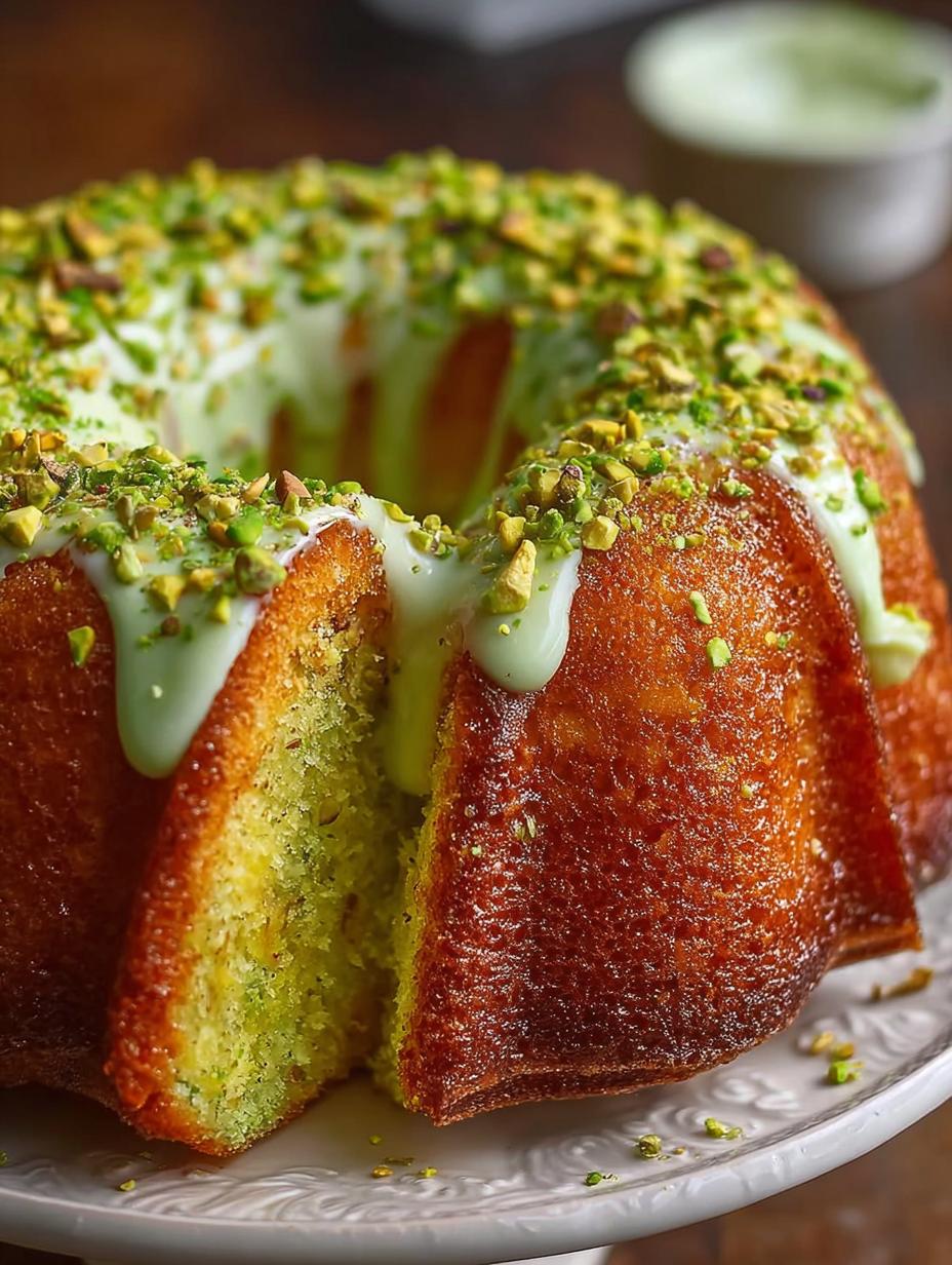 Pistachio Bundt Cake: 7 Secrets for Irresistible Flavor - Pistachio Bundt Cake - additional detail