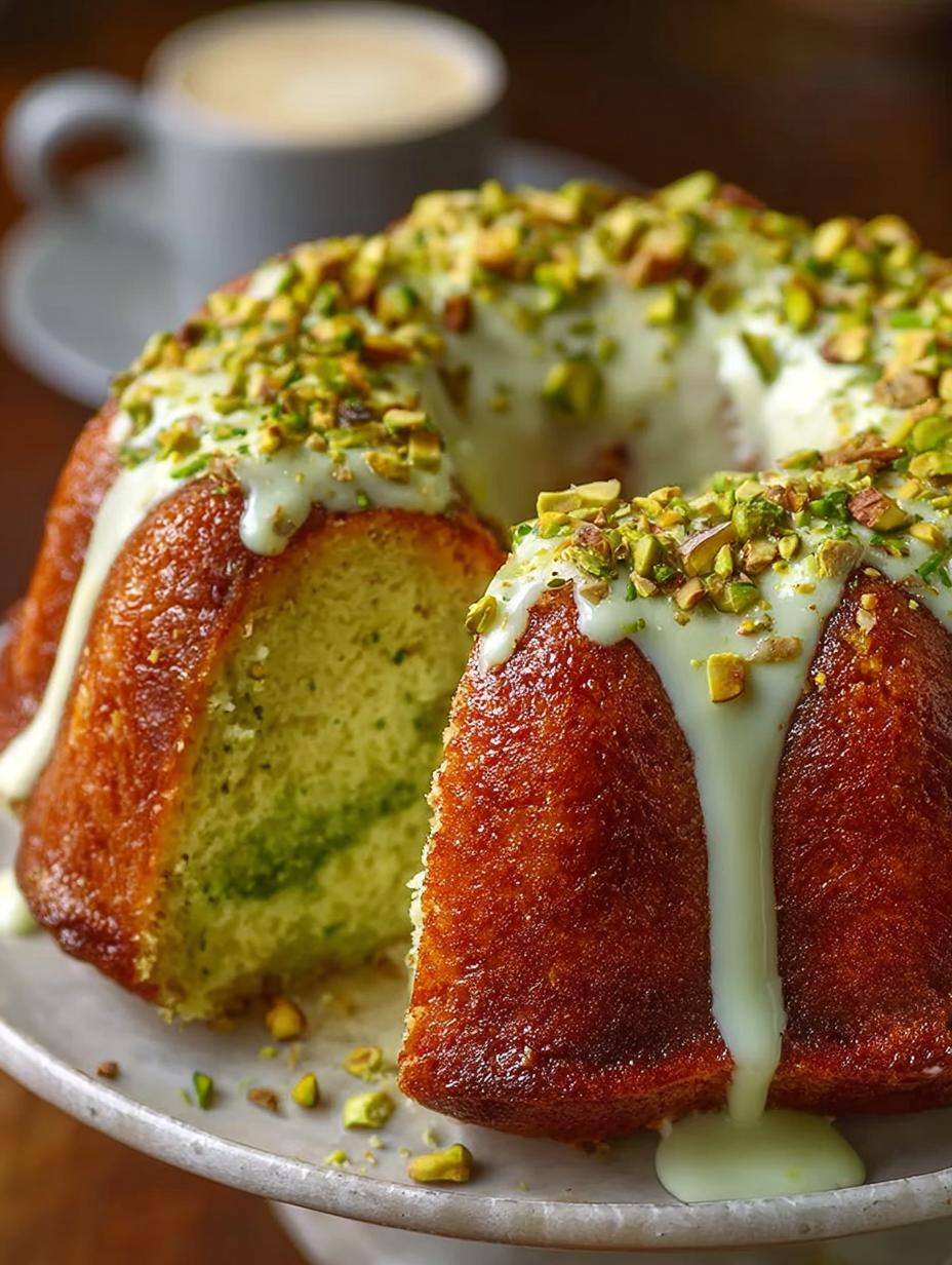 Pistachio Bundt Cake