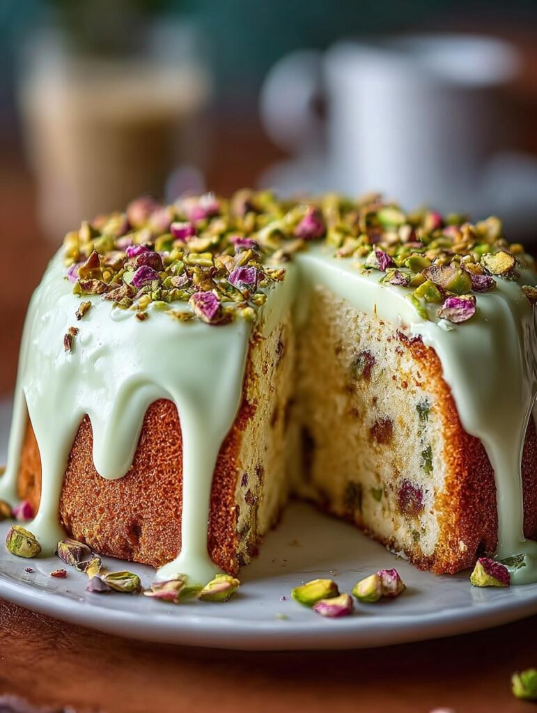 Pistachio Coffee Cake