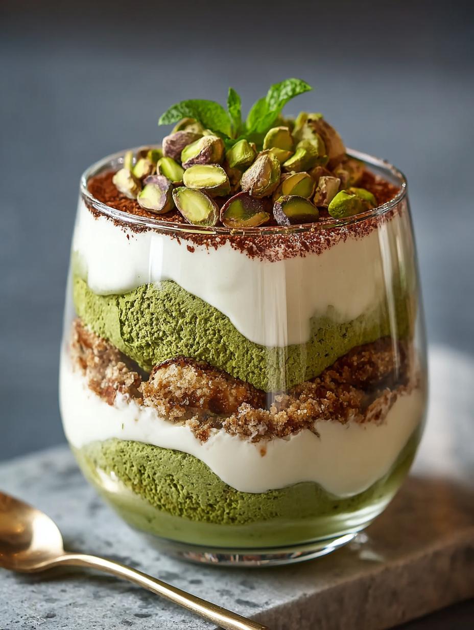 Pistachio Tiramisu: 5 Irresistible Layers of Joy - Pistachio Tiramisu - main visual representation