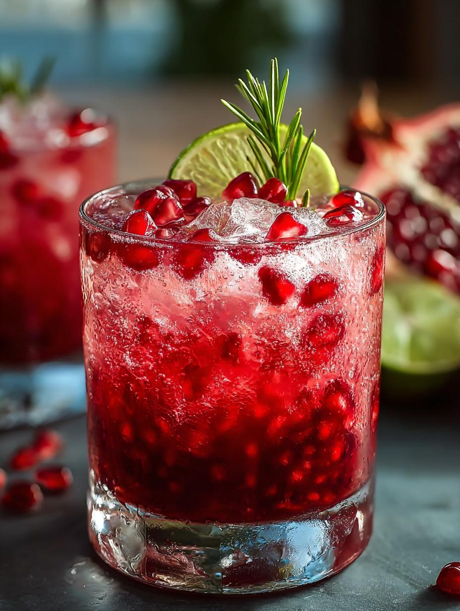 Pomegranate Mocktail