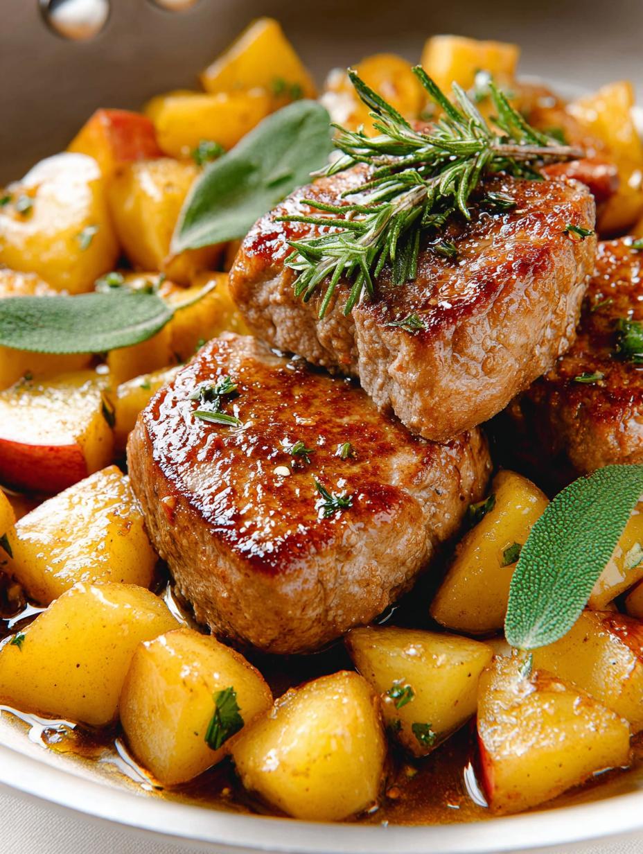 Pork Medallions with Apples: 5 Delicious Tips to Savor - Pork Medallions with Apples - additional detail