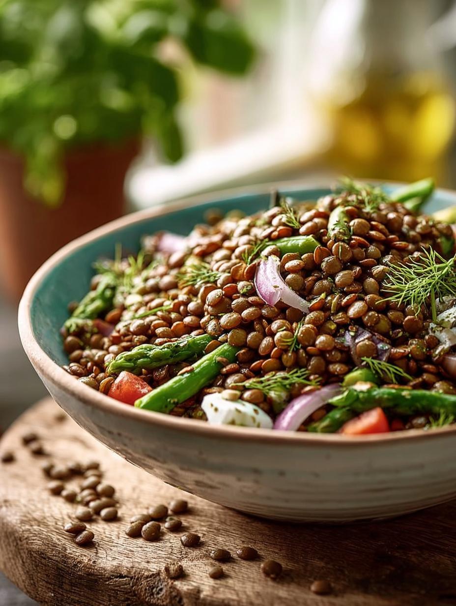 Protein Packed Mediterranean Lentil Recipe for Energy - Protein Packed Mediterranean Lentil - additional detail