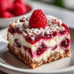 Raspberry Coconut Magic Bars