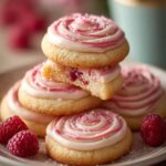 Raspberry Rose Cookies
