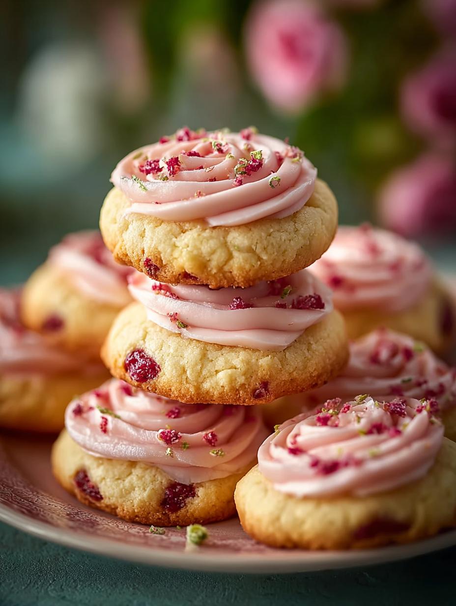 Raspberry Rose Cookies: 5 Irresistible Ways to Indulge - Raspberry Rose Cookies - additional detail