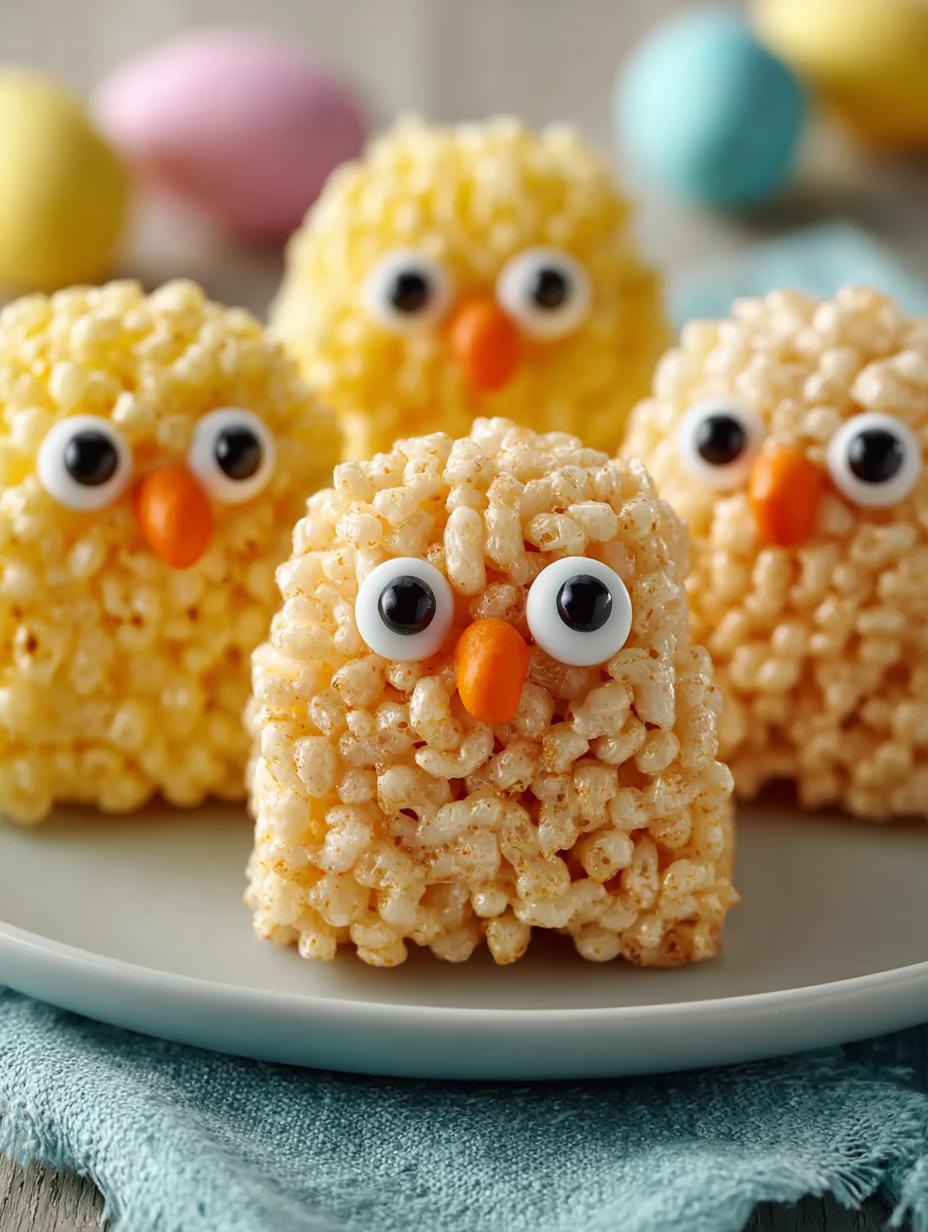 Rice Krispie Easter Chicks: 5 Cute Treats to Make - Rice Krispie Easter Chicks - main visual representation