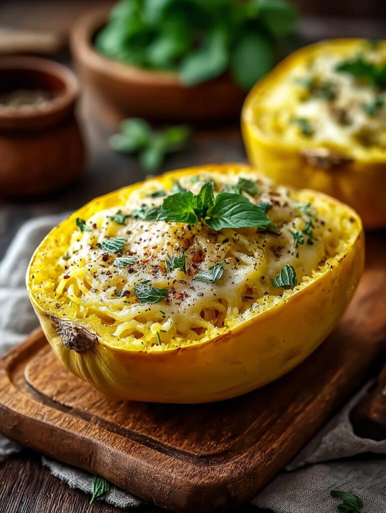 Roasted Spaghetti Squash with
