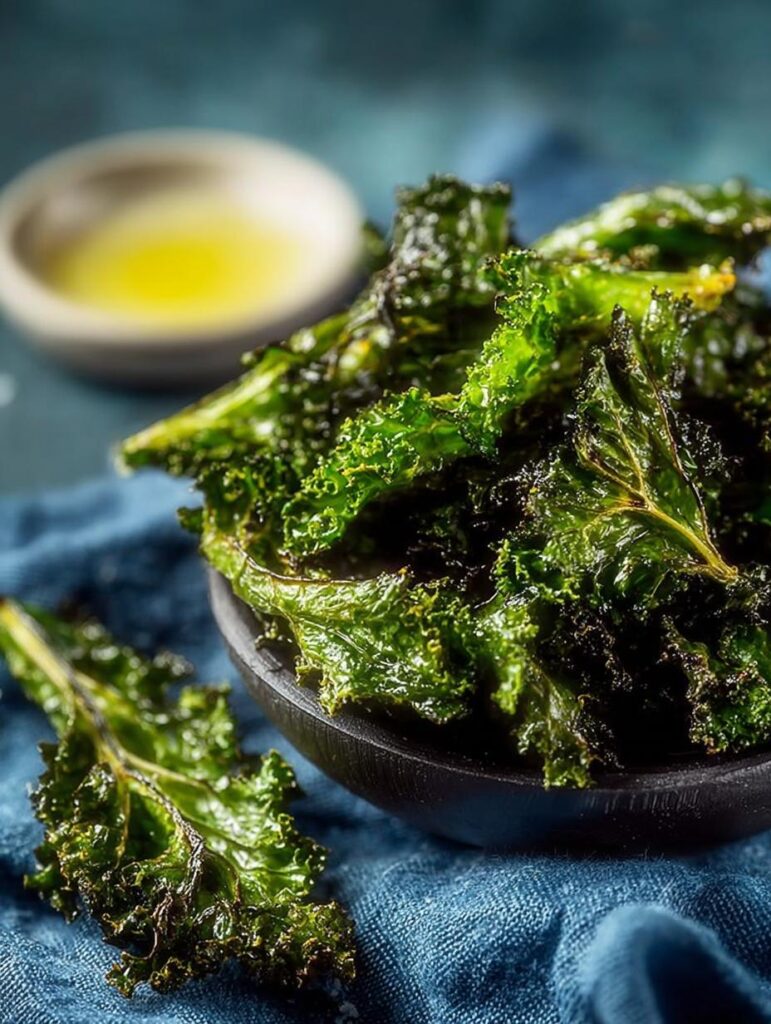 Salt Vinegar Kale Chips