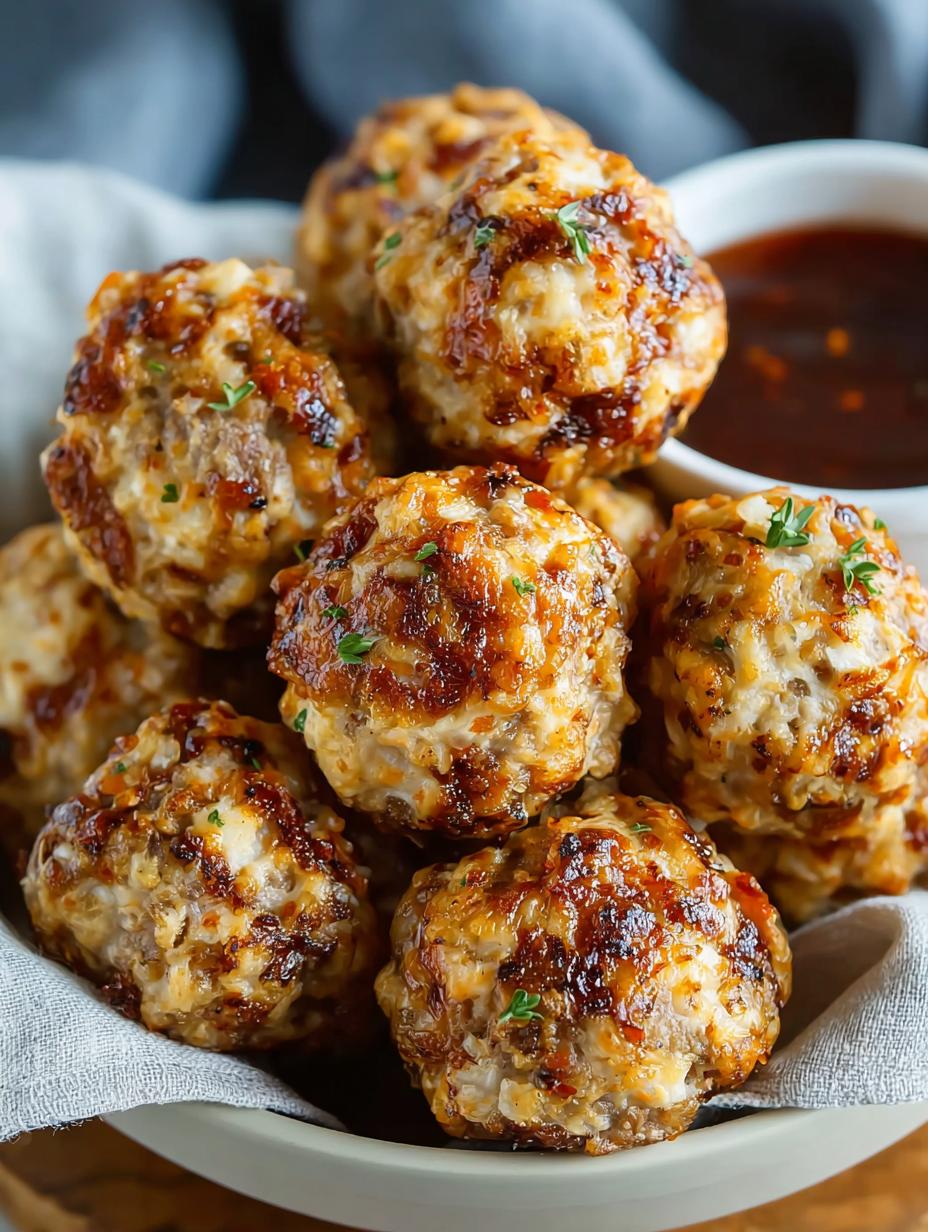 Sausage Balls: 7 Delicious Ways to Enjoy Them 6 Sausage Balls: 7 Delicious Ways to Enjoy Them - Sausage Balls - additional detail