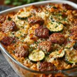 Sausage Zucchini Rice Casserole