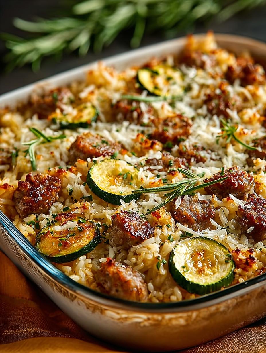 Sausage Zucchini Rice Casserole: 5 Simple Steps to Delight - Sausage Zucchini Rice Casserole - additional detail