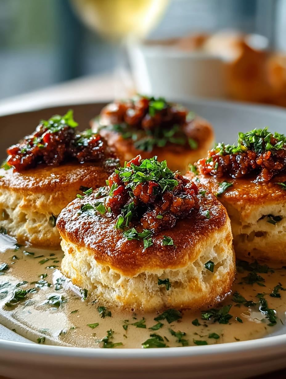 Savory Chorizo Infused Biscuits