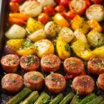 Sheet Pan Sausage Veggies