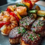 Sheet Pan Surf Turf