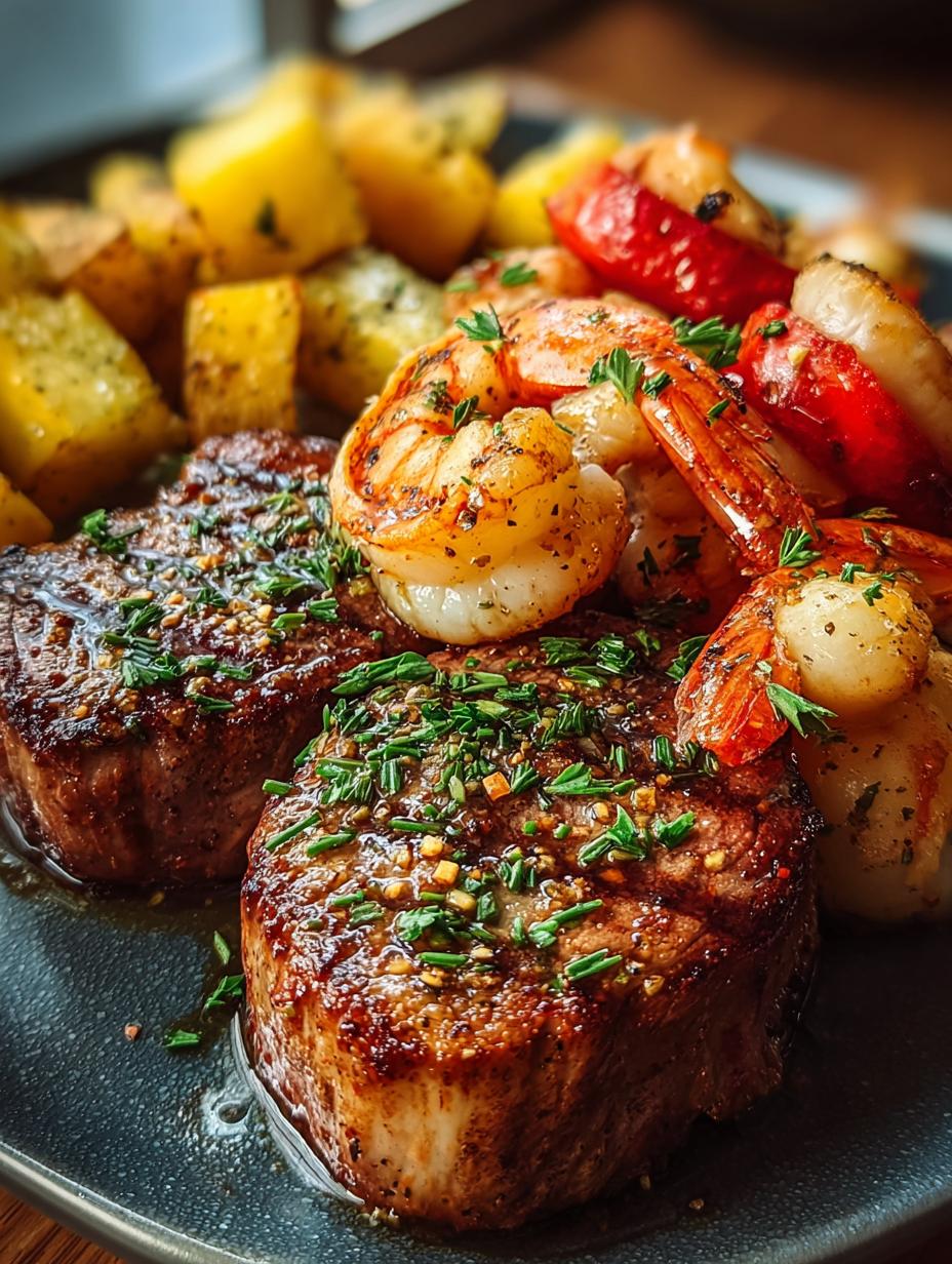 Sheet Pan Surf Turf: 5 Steps to a Savory Delight - Sheet Pan Surf Turf - additional detail