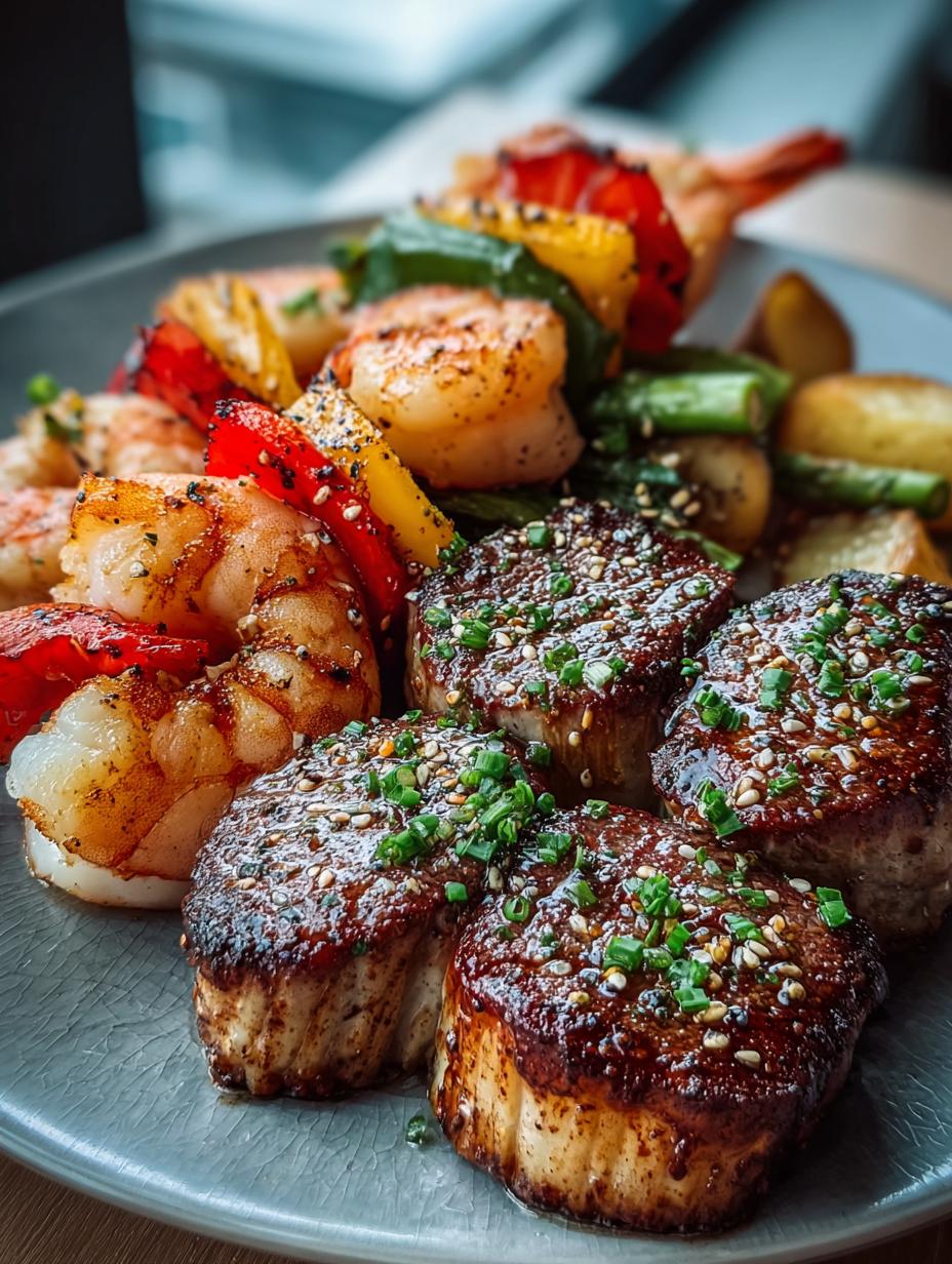 Sheet Pan Surf Turf
