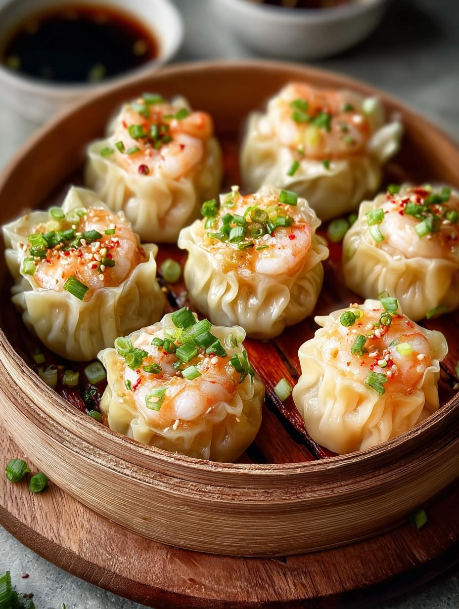 Shrimp Shumai: 7 Secrets for Perfectly Steamed Dumplings - Shrimp Shumai - additional detail