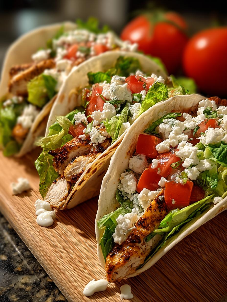 Smash Chicken Caesar Tacos: 7 Flavorful Secrets - Smash Chicken Caesar Tacos - additional detail
