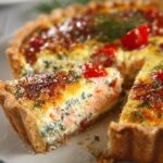 Smoked Salmon Quiche with