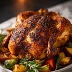 Smoked Whole Chicken with