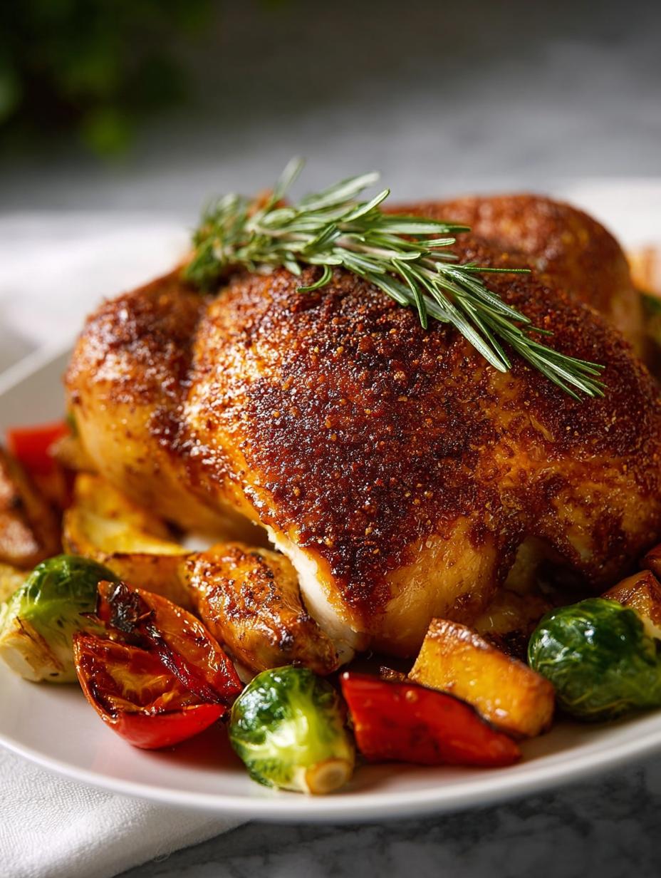 Smoked Whole Chicken with 7 Savory Seasonings - Smoked Whole Chicken with - additional detail