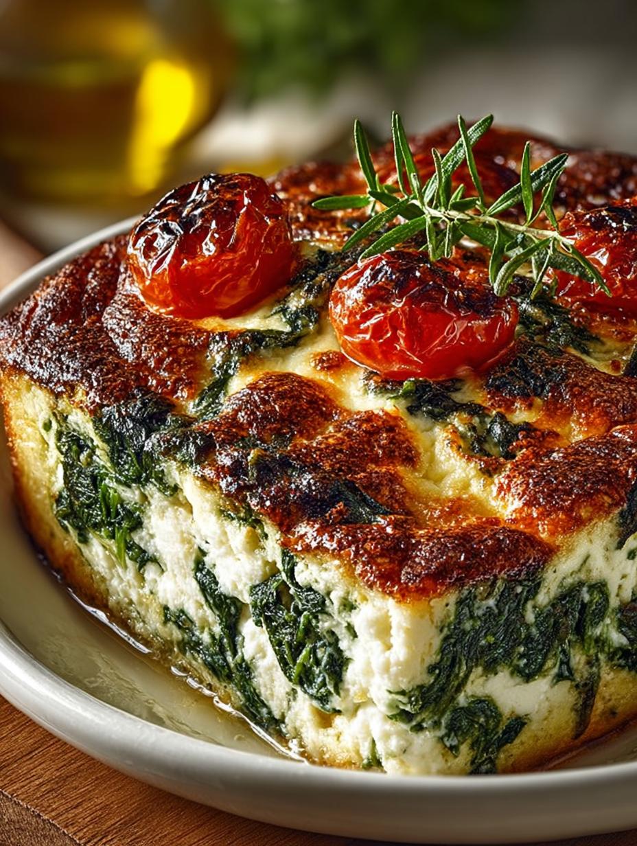 Spinach Ricotta Brunch Bake: 5 Reasons to Love It - Spinach Ricotta Brunch Bake - additional detail