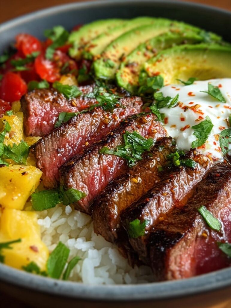 Steak Avocado Bowl