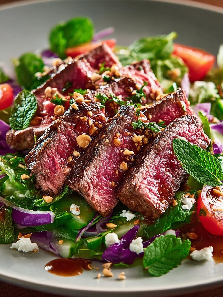 Thai Steak Salad: 5 Bold Flavors You Can't Resist - Steak Salad with Thai - additional detail