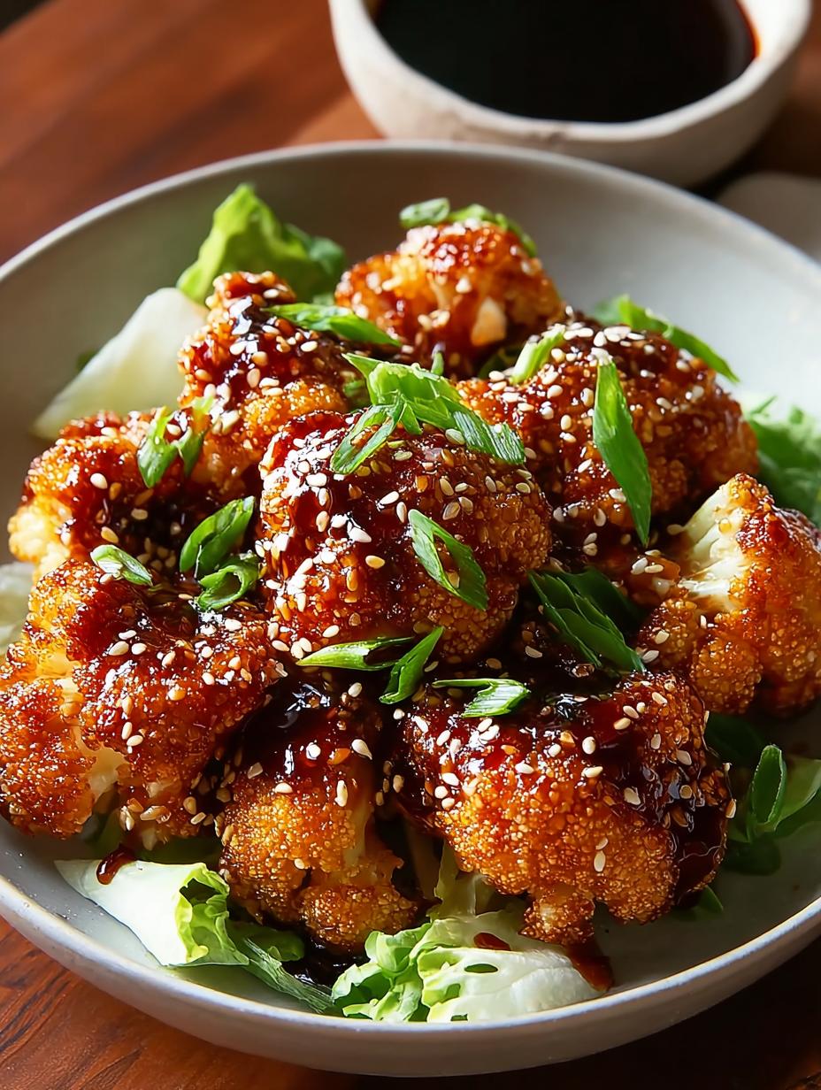 Sticky Crispy Sesame Cauliflower: 7 Irresistible Flavors - Sticky Crispy Sesame Cauliflower - main visual representation