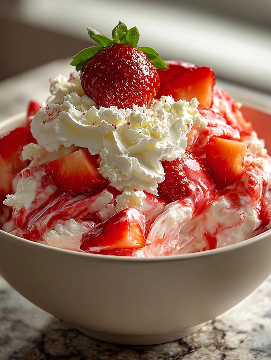 Strawberry Fluff Salad: 7 Sweetly Irresistible Layers - Strawberry Fluff Salad - main visual representation