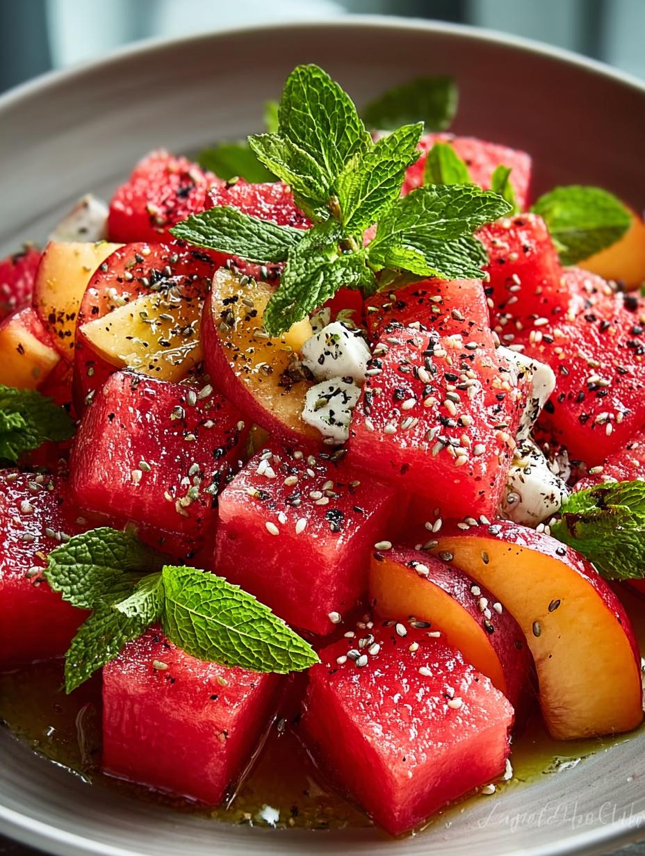 Summer Peach Watermelon Salad: 5 Refreshing Secrets - Summer Peach Watermelon Salad - main visual representation
