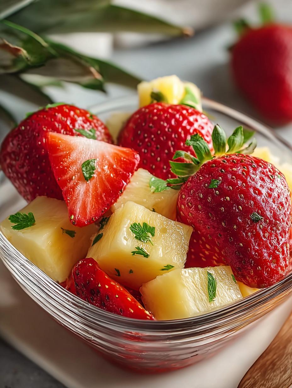 Summer Snacks Strawberry Pineapple Bliss for Hot Days 5 Summer Snacks Strawberry Pineapple Bliss for Hot Days - Summer Snacks Strawberry Pineapple - main visual representation
