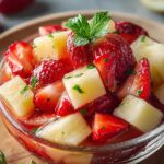 Summer Snacks Strawberry Pineapple