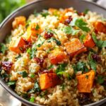 Sweet Potato Rice Pilaf