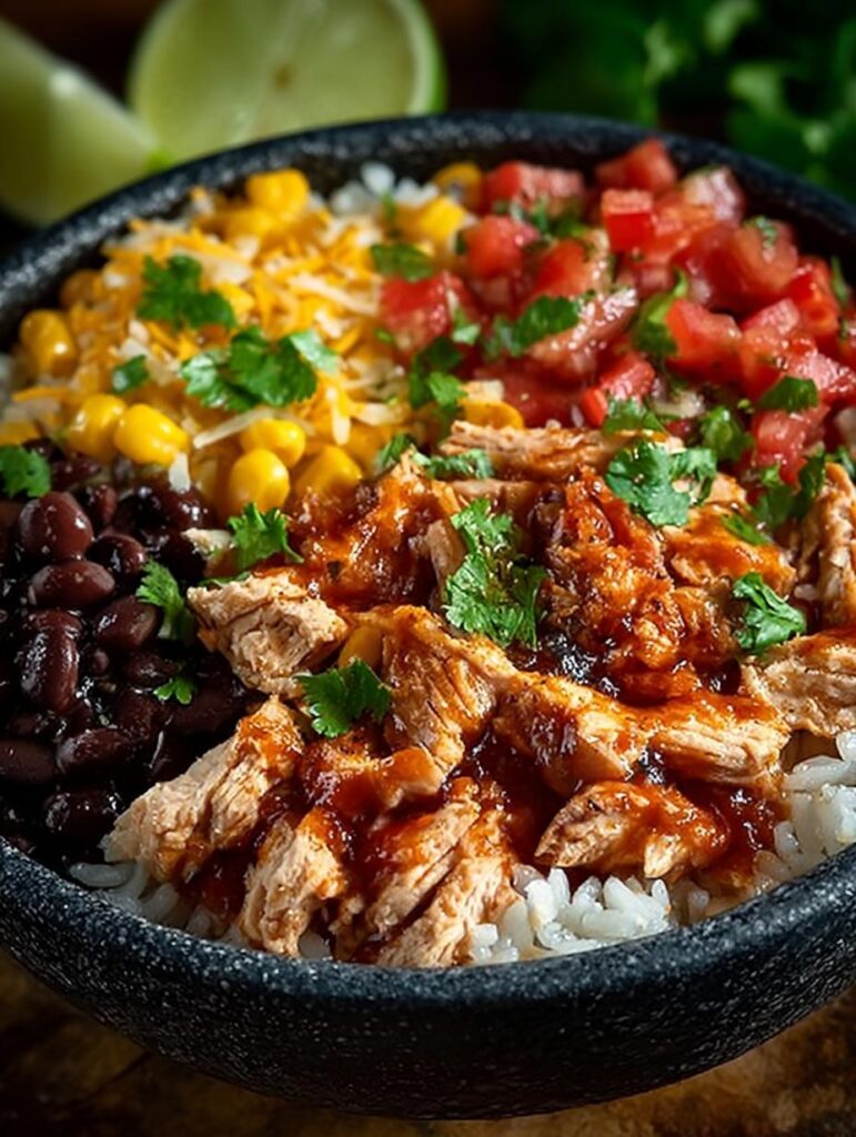 Taco Chicken Rice Bowl