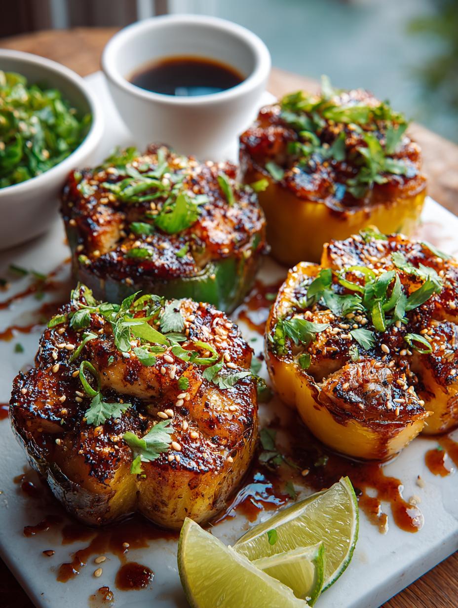 Teriyaki Pineapple Chicken Stuffed
