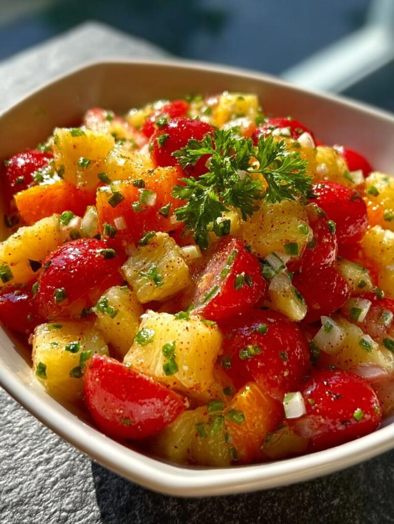 Tropical Fruit Salad with