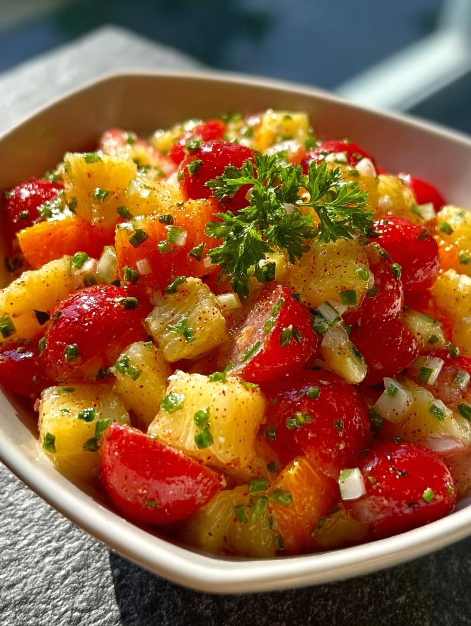 Tropical Fruit Salad with