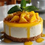 Tropical Mango Cheesecake For