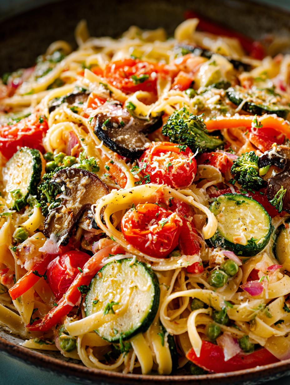 Vegan Pasta Primavera