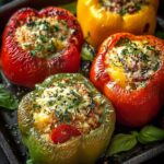 Vegetarian Stuffed Bell Peppers