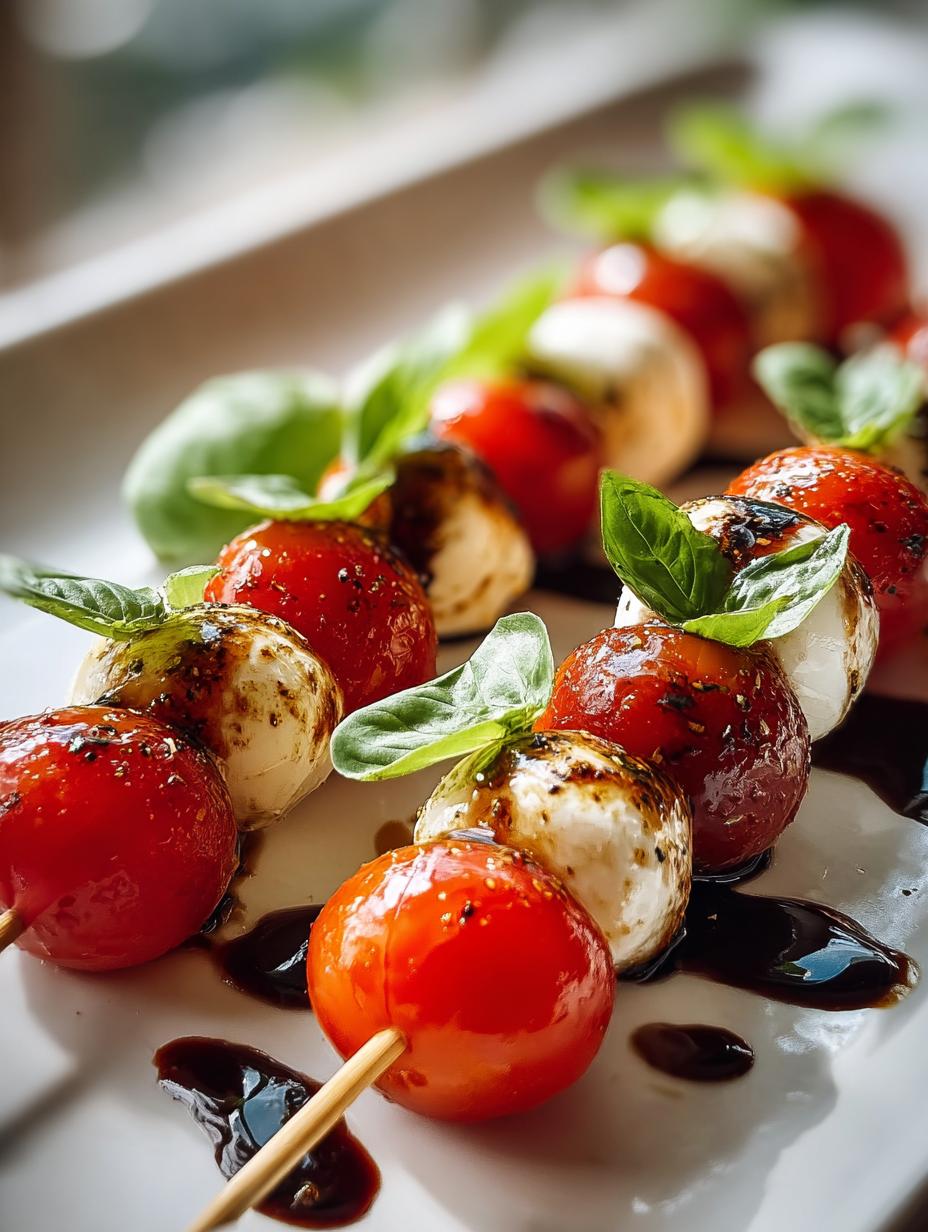 Viral Caprese Skewers Party: 5 Perfect Bites - Viral Caprese Skewers Party - additional detail