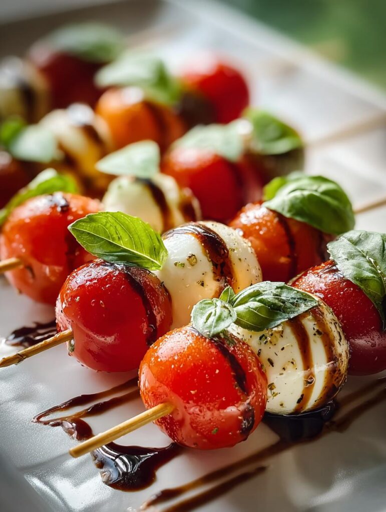 Viral Caprese Skewers Party