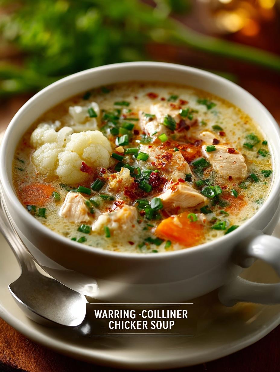 Warming Cauliflower Chicken Soup: 5 Comforting Tips - Warming Cauliflower Chicken Soup - additional detail