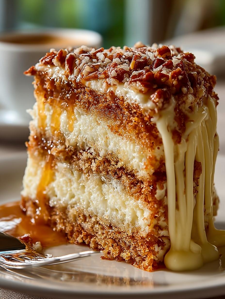 White German Chocolate Cake