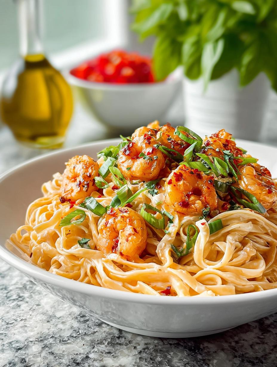 Bang Bang Shrimp Pasta: 5 Steps to a Spicy Delight - Bang Bang Shrimp Pasta - additional detail