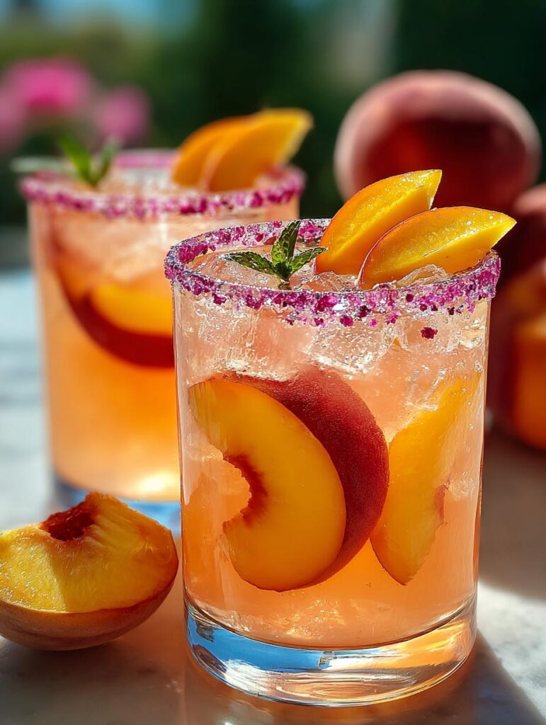Beach Peach Lemonade