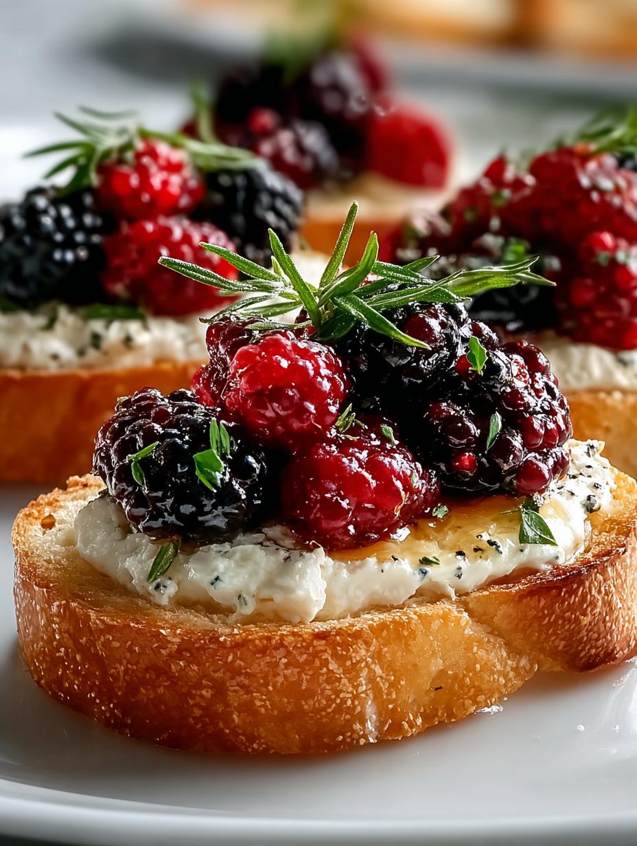 Berry Cheese Crostini: 5 Delightful Ways to Indulge - Berry Cheese Crostini - main visual representation